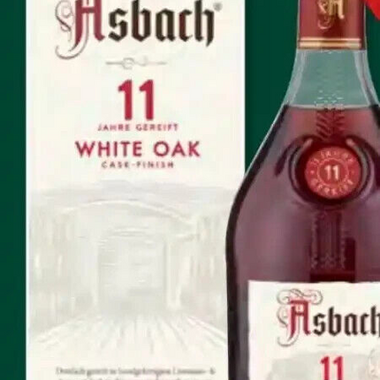 ASBACH 11 Year Old Premium Limited Edition، خشب البلوط الأبيض، 0.7 لتر، جديد ومختوم