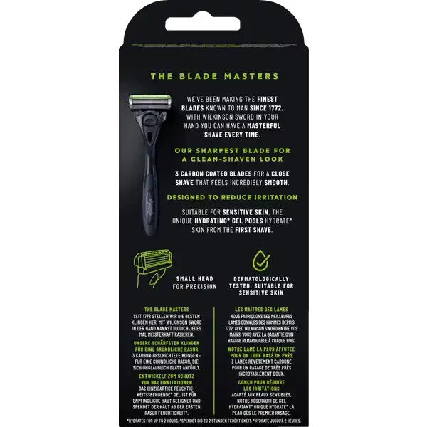 Wilkinson Hydro 3 Skin Protection Rasierer, +9 Ersatzklingen, neu&ovp