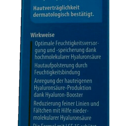 LACURA Hydro Power dienas krēms, hialuronskābes pastiprinātājs, Duo-hialuronskābe, SPF 15, 50 ml