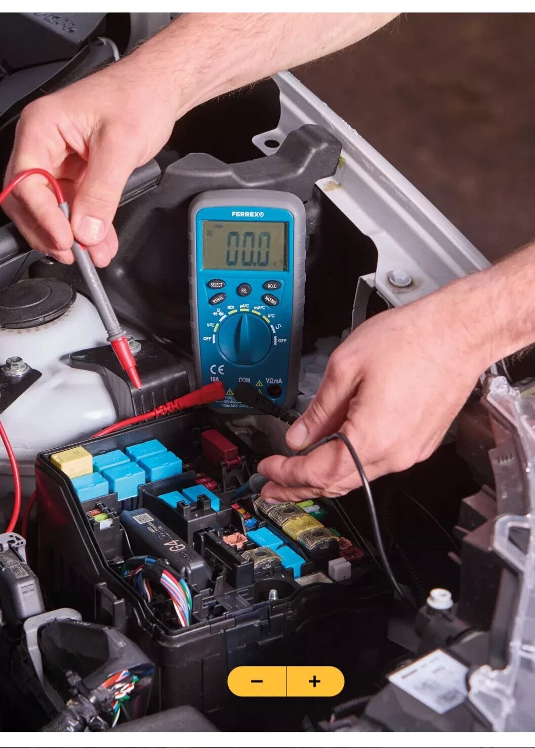 Ferrex Multimeter-Digital, Voltmeter Widerstand Stromstärke Amper Messen neu&ovp