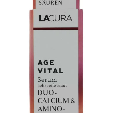 LACURA Age Vital serums, Duo-Calcium, ļoti nobriedušai ādai, 30ml, jauns