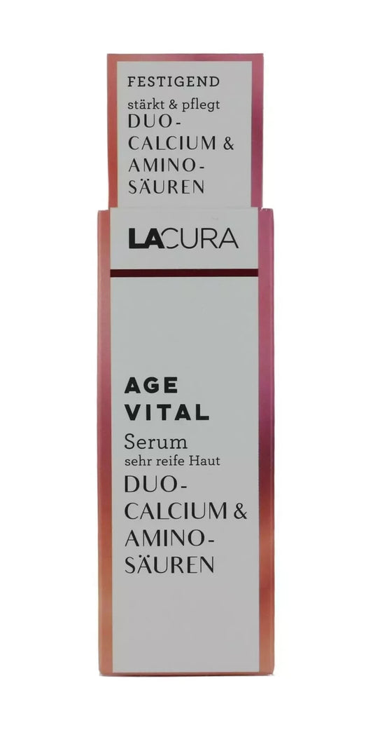 LACURA Age Vital serums, Duo-Calcium, ļoti nobriedušai ādai, 30ml, jauns