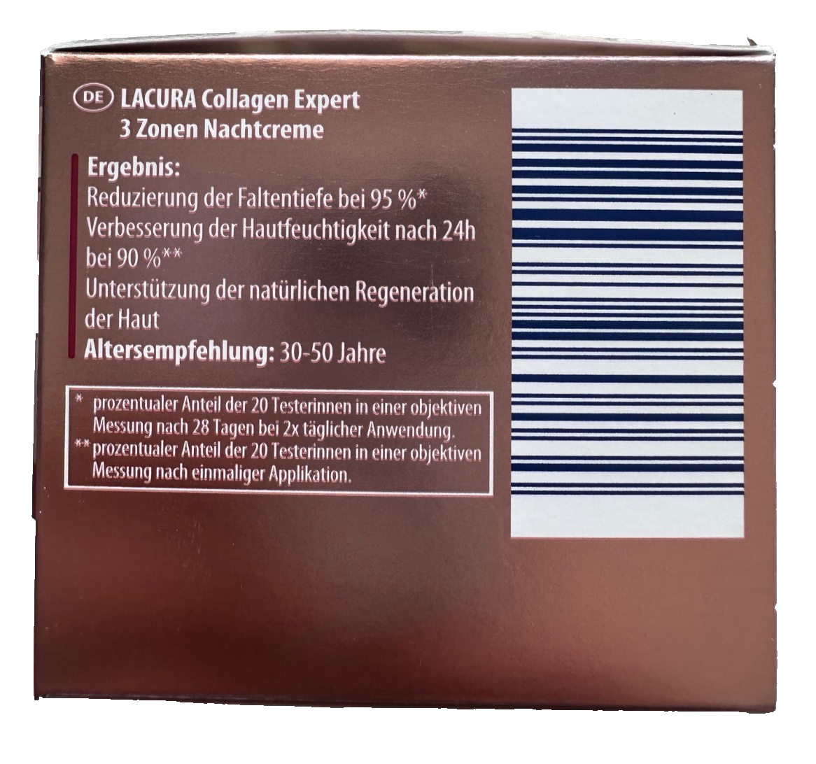 LACURA Skin Collagen Expert, 3 zonu nakts krēms, visiem ādas tipiem, 50ml, jauns un iesaiņots