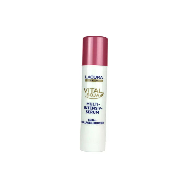 LACURA Skin Vital Soy Multi Intensive Serum, trīskāršs eļļu komplekss, vegāns, 30ml, jauns
