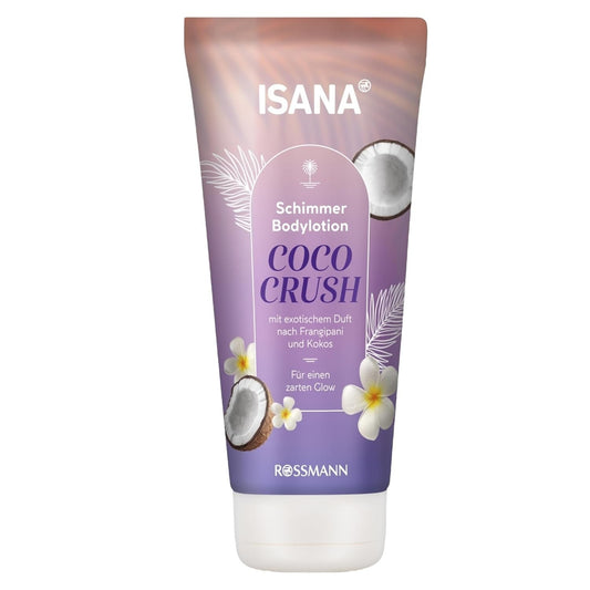 ISANA Schimmer Bodylotion Coconut Crush, 1x200 ml, neu&ovp