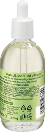 Balea Natural Beauty Care Oil ar organisko kaņepju sēklu eļļu un rožu ekstraktu, 100ml, jauna