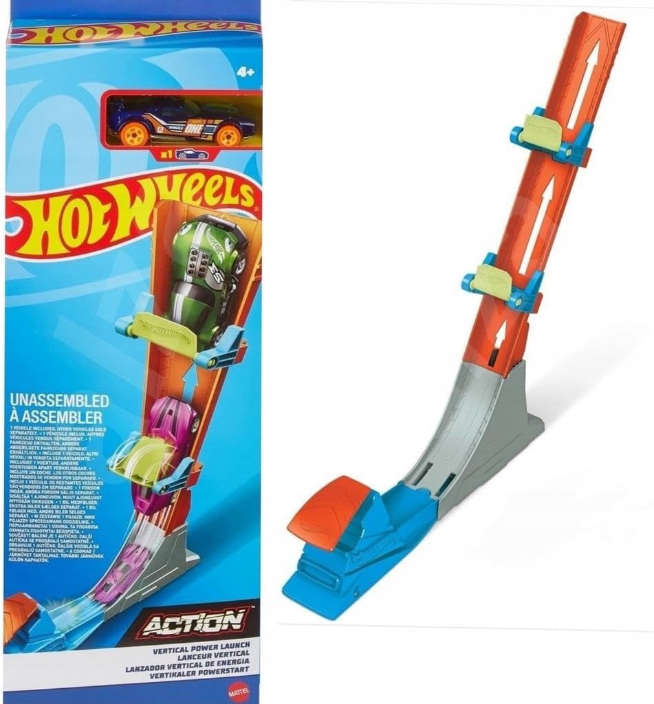 Hot Wheels Stunt Tracks, vertical, 1 Trackset + 1 Fahrzeug, ab 4 Jahren, neu&ovp