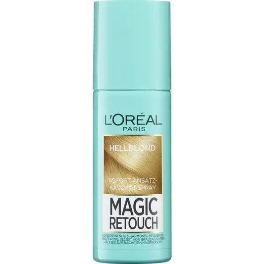 L'Oréal Paris Magic Retouch sakņu korektora aerosols, gaiši blonds, 1x75ml, jauns un iesaiņots iepakojumā