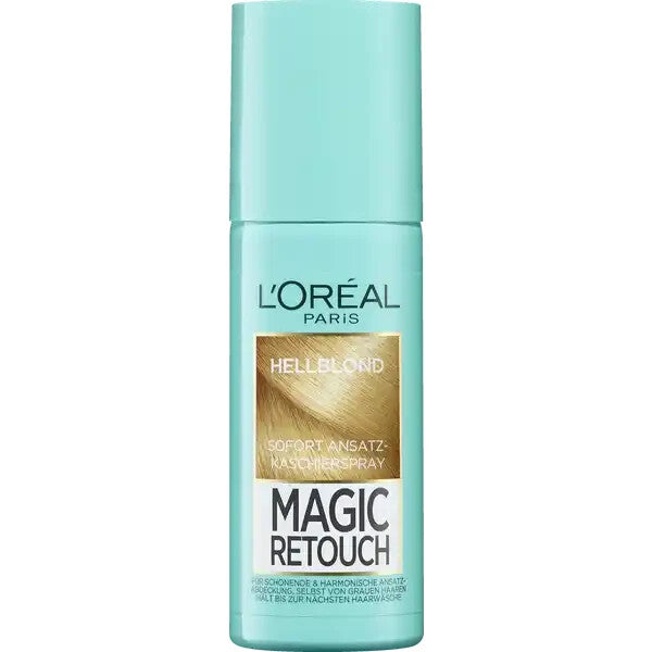 L'Oréal Paris Magic Retouch sakņu korektora aerosols, gaiši blonds, 1x75ml, jauns un iesaiņots iepakojumā