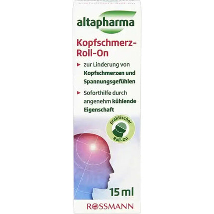 Altapharma Kopfschmerz-Roll-on, 15ml, neu&ovp