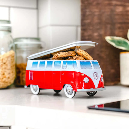 Volkswagen VW T1 autobusa Bulli kolekcijas metāla cepumu/glabāšanas kārba, jauna