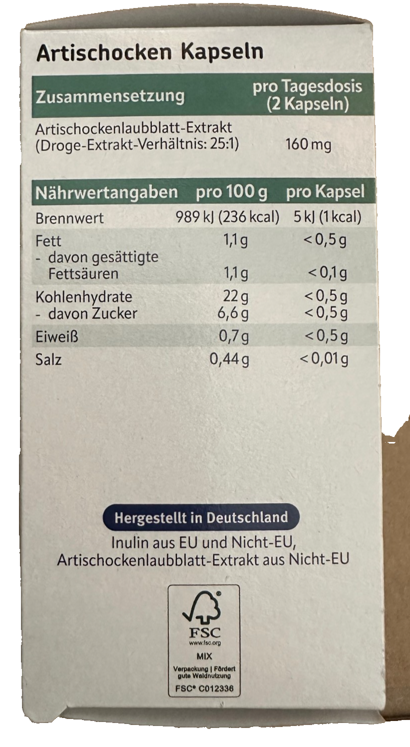 Altapharma Artischocken Kapseln, 1x100 St., neu&ovp