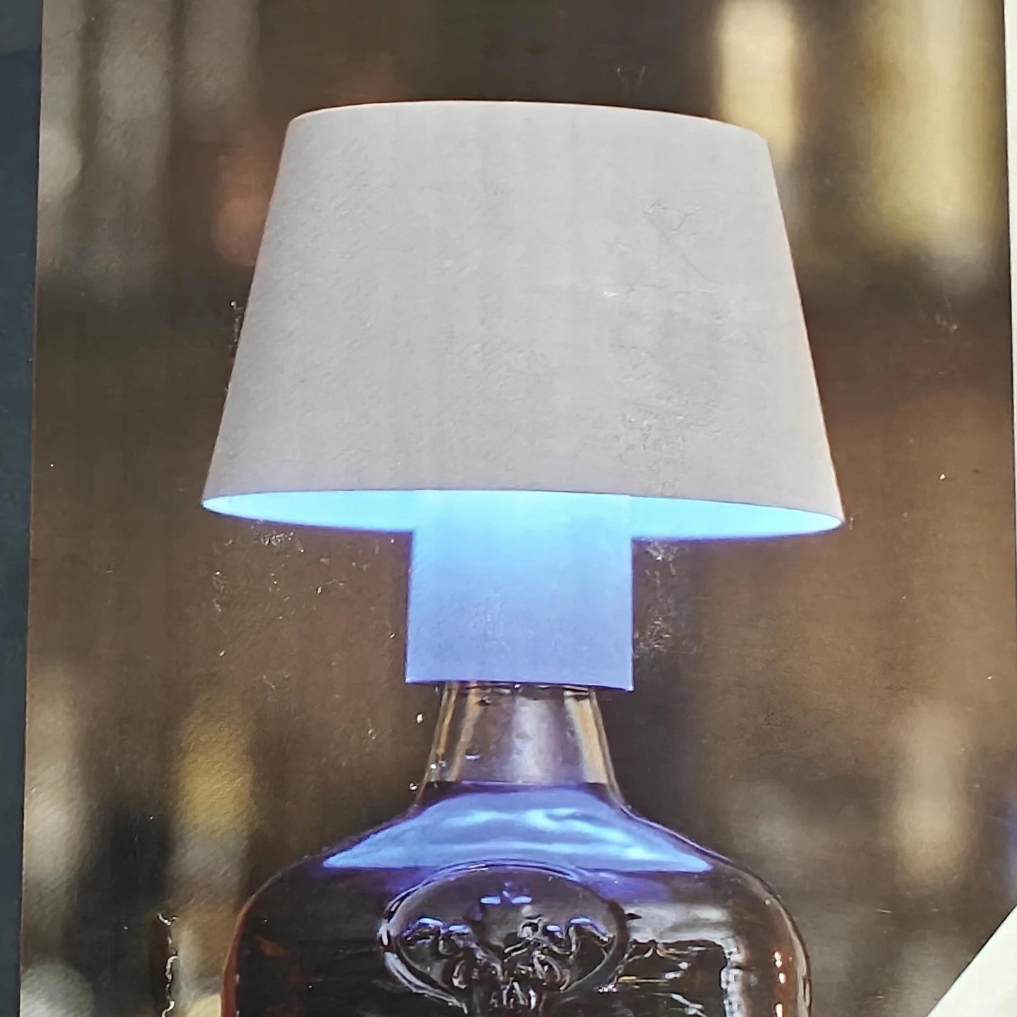 Casalux LED RGB+Warmweiß 3in1 Tischlampe, dimmbar, Farbwechsel, USB Akku, neu