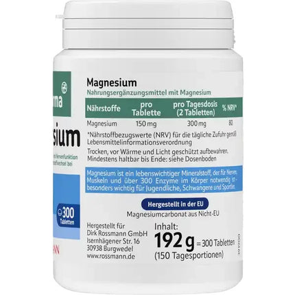 أقراص المغنيسيوم من شركة ألتا فارما، 300 قرص، 192 غرام، جديدة ومختومة