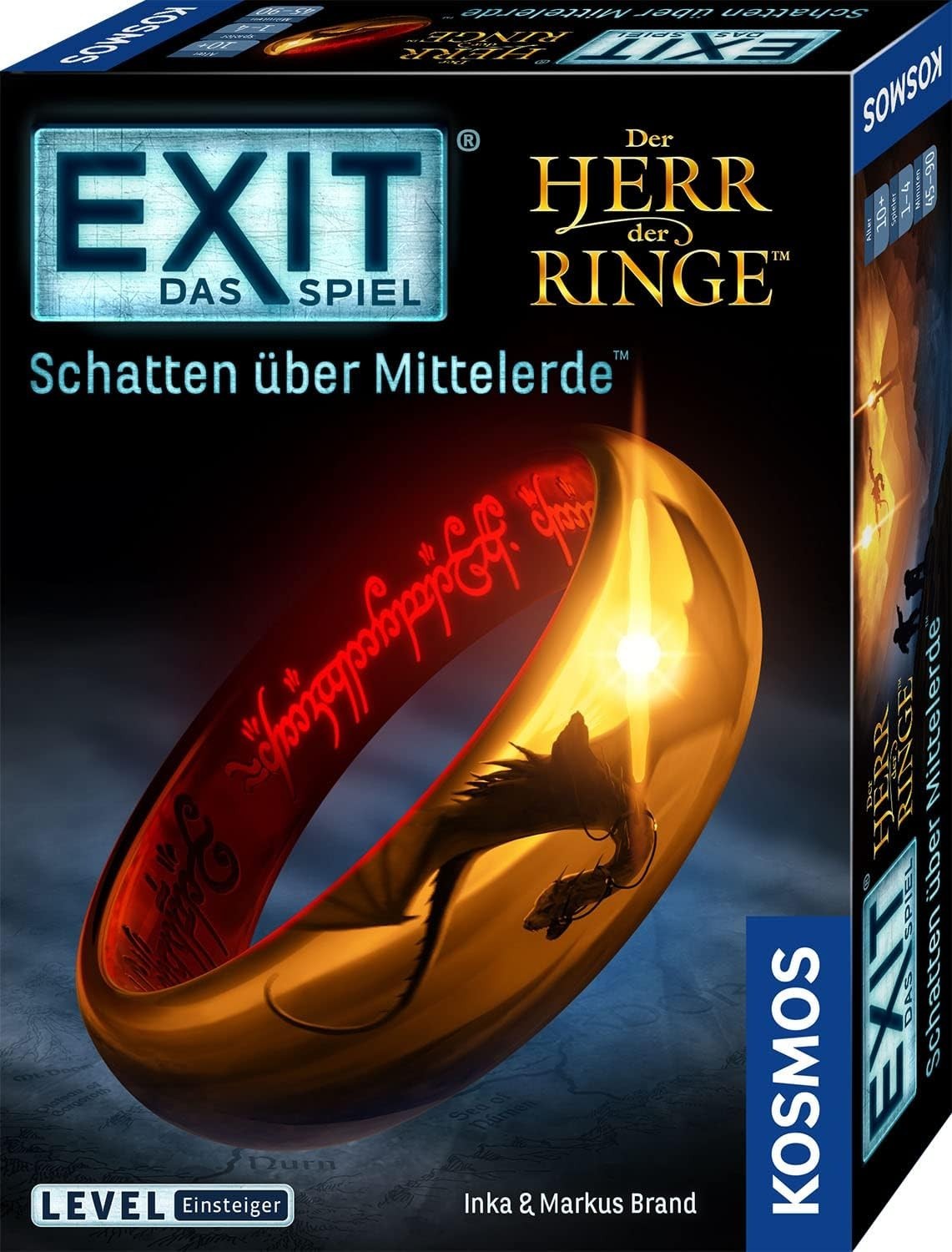 EXIT®-Das Spiel: Schatten über Mittelerde(TM), für 1 bis 4 Spieler ab 10 Jahre