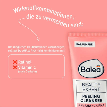 Balea pīlinga tīrīšanas līdzeklis Beauty Expert, 125 ml, jauns un oriģināls
