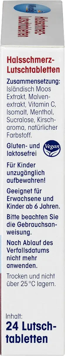 Mivolis Halsschmerz-Lutschtabletten, 24 Lutschtabletten, neu&ovp