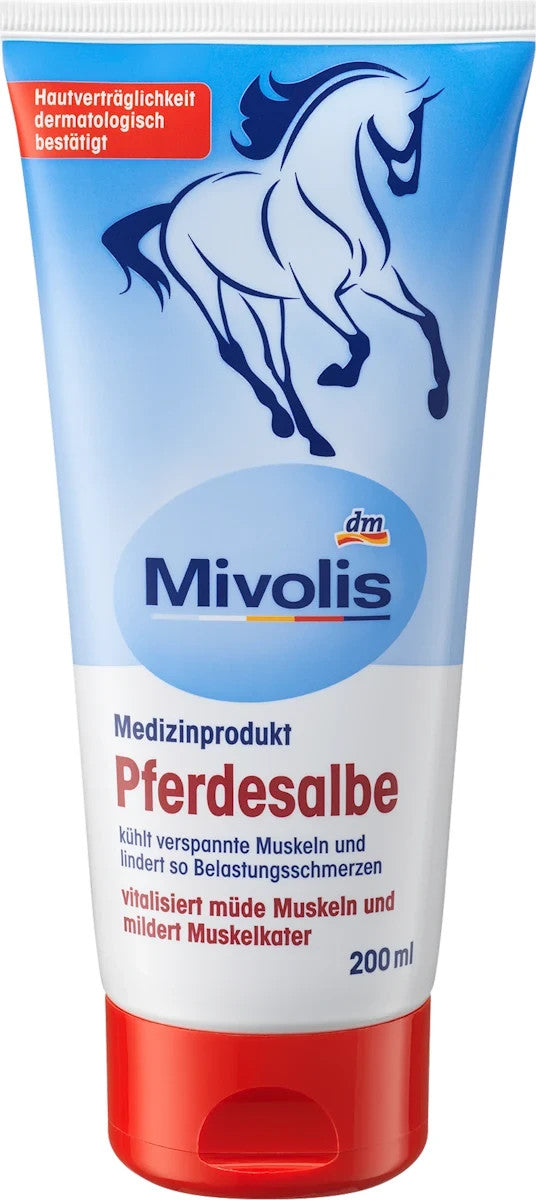 Mivolis zirgu ziede, 200 ml, jauna un aizzīmogota