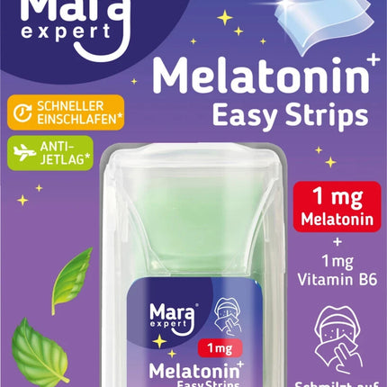 مارا مساعد على النوم، شرائط سهلة، 1 ملغ، 1 × 24 شريطًا، جديد ومختوم