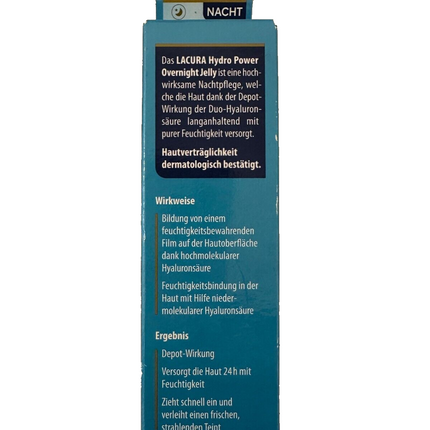 Lacura Skin Hydro Power nakts želeja ar zaļajām mikroaļģēm, 30 ml, jauna un noslēgta