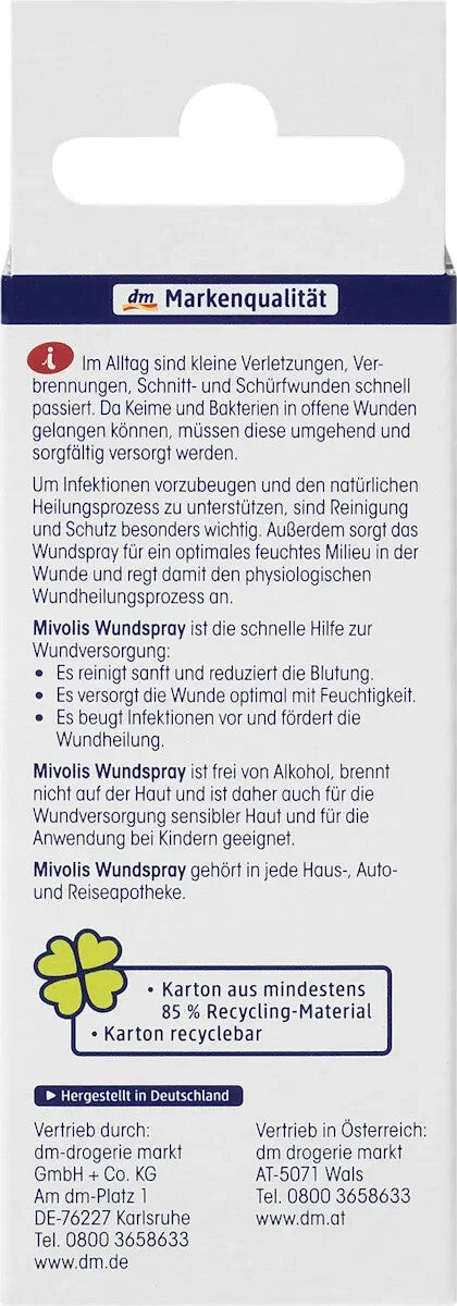 Mivolis Wundspray, 1x50ml, neu&ovp