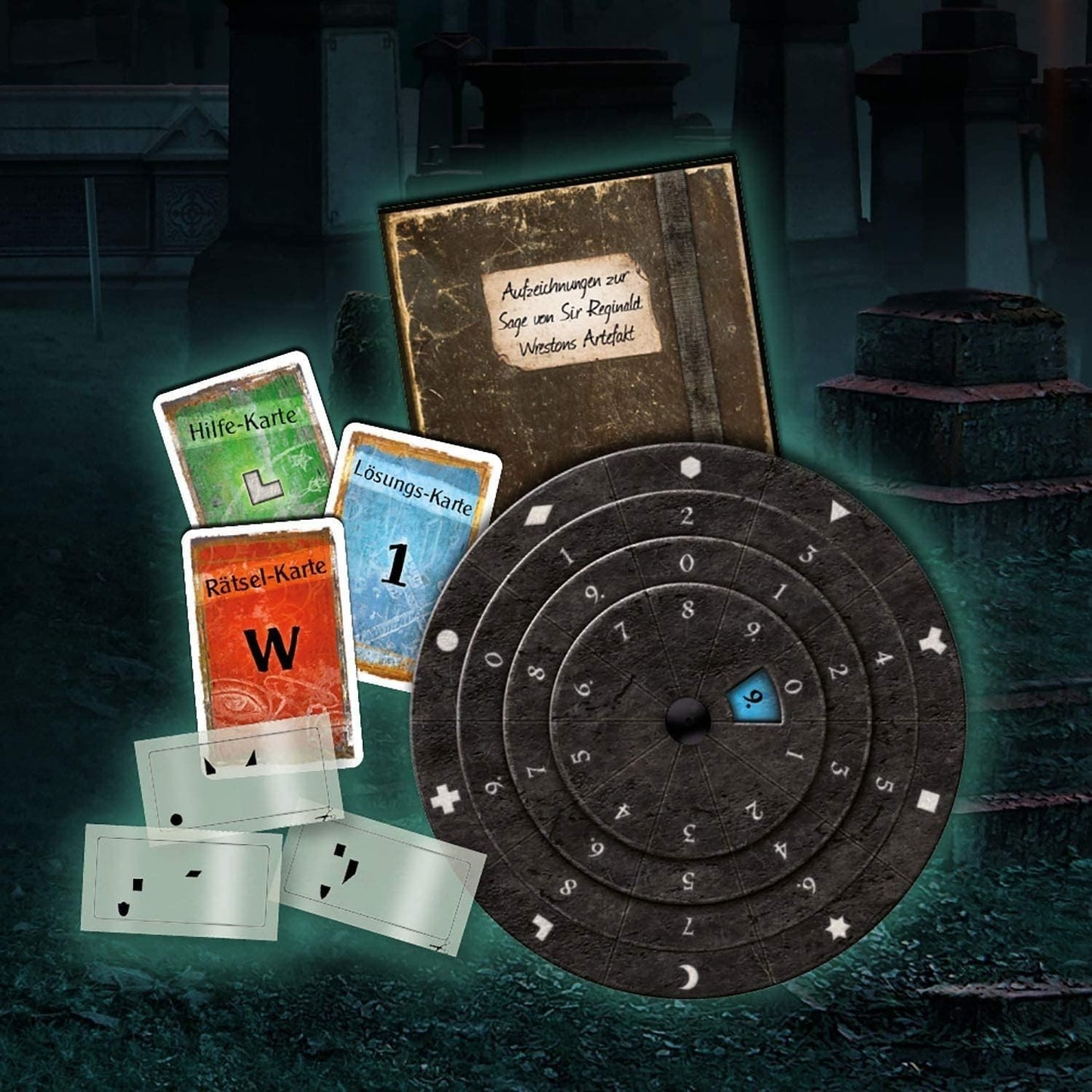 EXIT®-Das Spiel: Der Friedhof der Finsternis, für 1-4 Spieler, ab 12 Jahre, neu