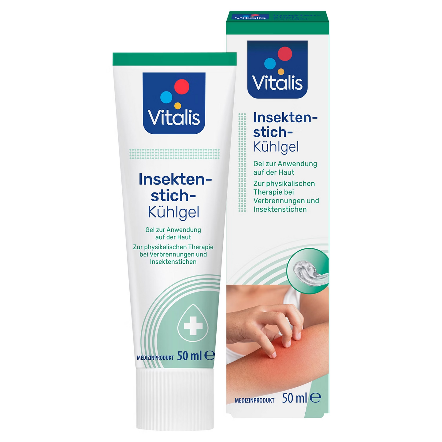 VITALIS dzesēšanas gels pret odu kodumiem, niezi un saules apdegumiem, 1x50ml