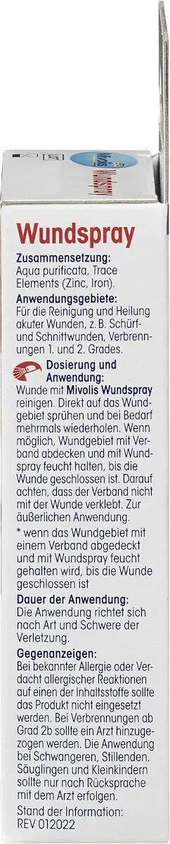 Mivolis Wundspray, 1x50ml, neu&ovp