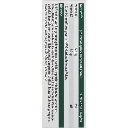 قطرات فيتامين د3 + ك2 من شركة ألتا فارما، 1500 وحدة دولية يوميًا، لتعزيز الجهاز المناعي، جديدة ومختومة
