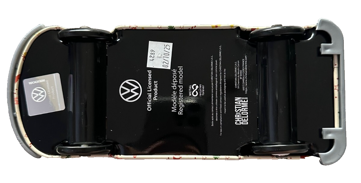 Volkswagen  VW T1 Bus Bulli Collection Keks-/Aufbewahrungsdose aus Metall, neu