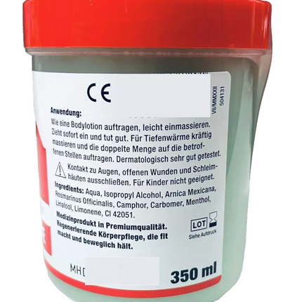 Dr. Jacoby's Medic oriģinālā zirgu ziede, 1 x 350 ml, jauna un aizzīmogota