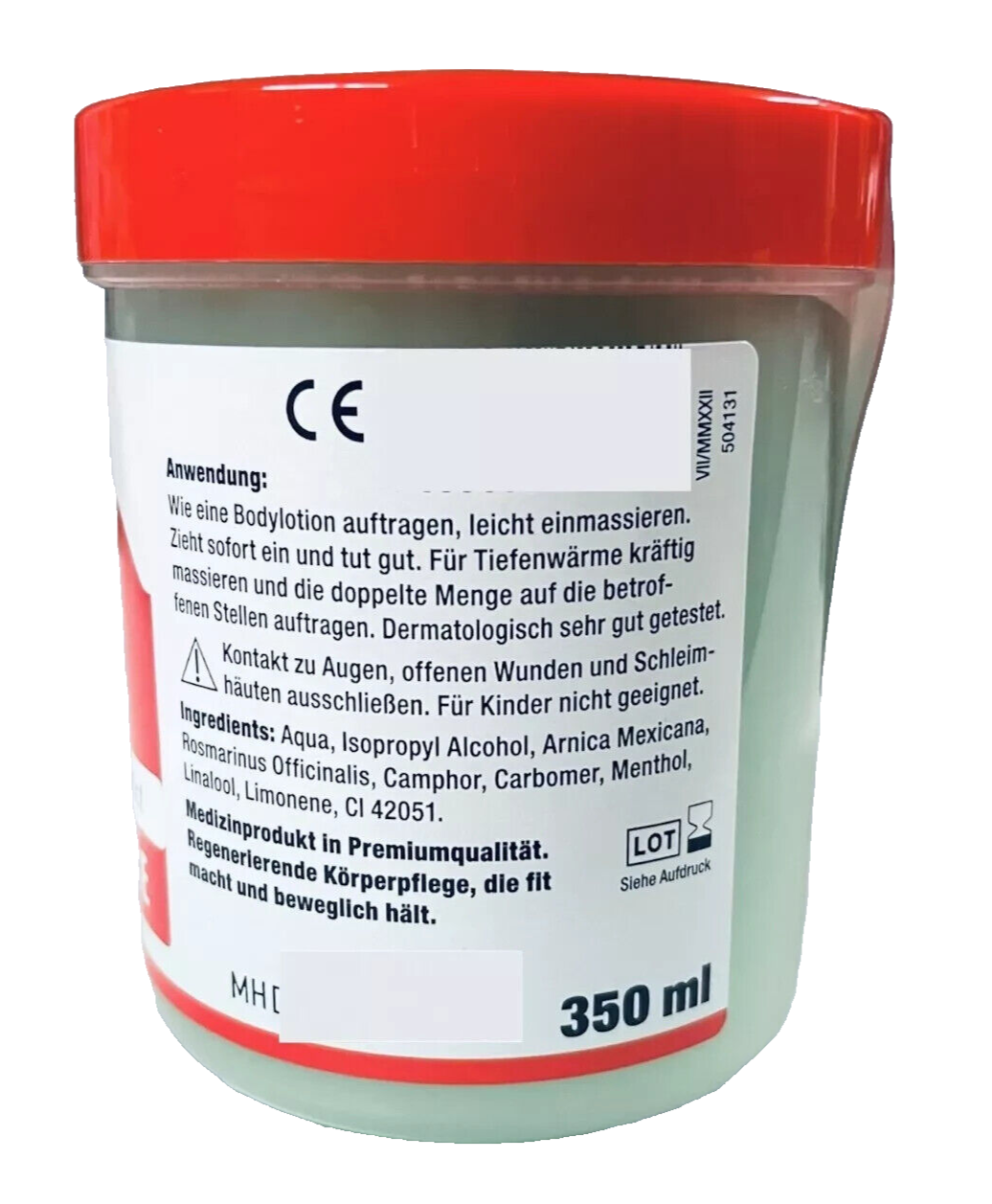 Dr. Jacoby`s Medic original Pferdesalbe, 1x350ml, neu&ovp