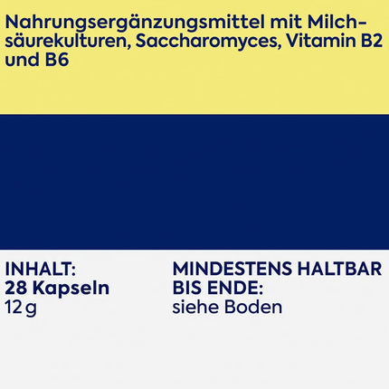 Zirkulin Biotix 100, ar B2 un B6 vitamīniem, 1 x 28 kapsulas, jaunas un aizzīmogotas
