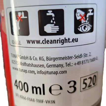 Clinair Professional hidroizolācijas aerosols, visiem tekstilizstrādājumiem un ādai, 400 ml, jauns