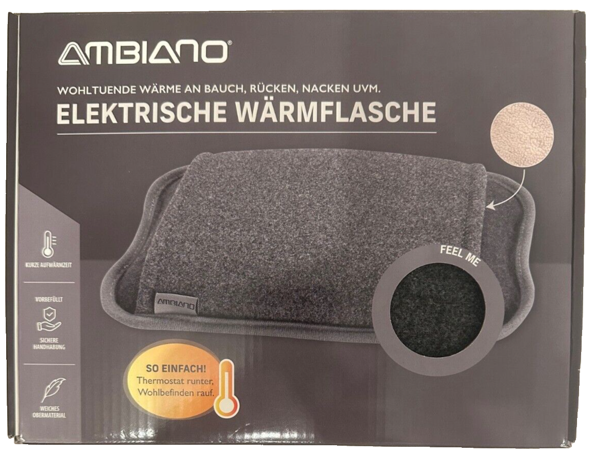 Ambiano kabellose Elektrische Wärmflasche, neu&ovp