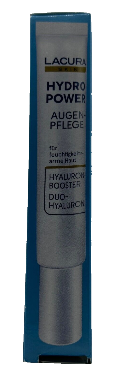LACURA Skin Hydro Power, Hyaluron-Booster Duo-Hyaluron, Augenpflege, 20 ml, neu