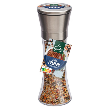 LEGUSTO steika pipari ar piparu dzirnaviņām, 95 g, new&amp;ovp
