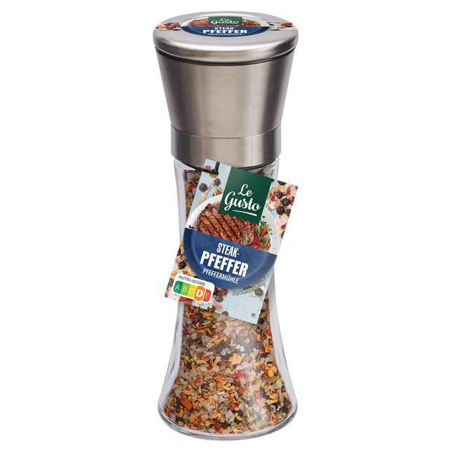 LEGUSTO steika pipari ar piparu dzirnaviņām, 95 g, new&amp;ovp