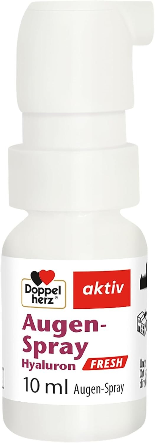DOPPELHERZ Augen-Spray Hyaluron Fresh, 1x10ml, neu&ovp
