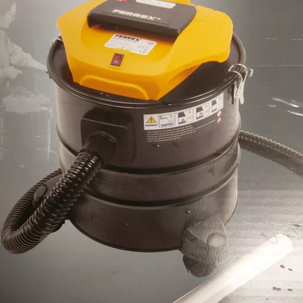 FERREX pelnu un rupjo netīrumu putekļsūcējs, 1300 W kamīns, plīts un putekļsūcējs, jauns
