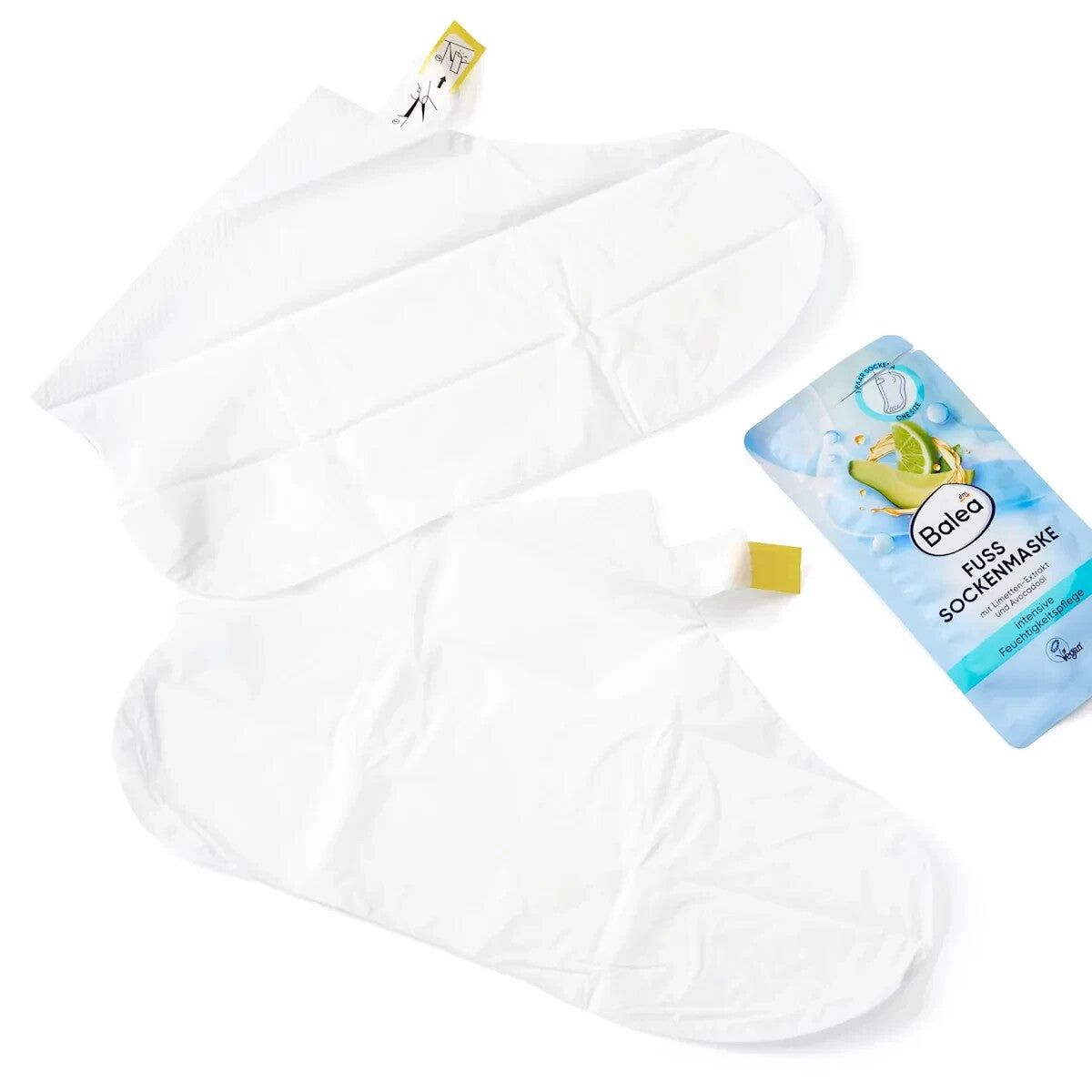 Balea Fußsockenmaske, intensive Feuchtigkeitspflege (1 Paar), 1x2 St., neu&ovp