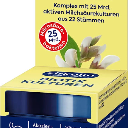 Zirkulin Biotix Kulturen Komplex, Mit Vitamin B2 und B6, 1x28 Kapseln, neu&ovp