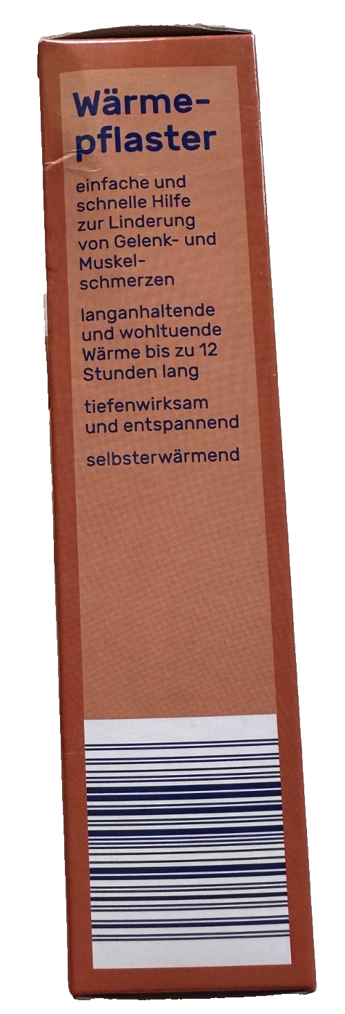 VITALIS sildošie plāksteri locītavu un muskuļu sāpju mazināšanai, 1 x 6 gabali