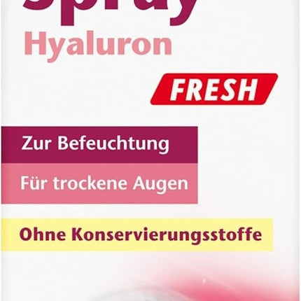 DOPPELHERZ acu aerosols ar hialuronskābi svaigs, 1x10ml, jauns un noslēgts