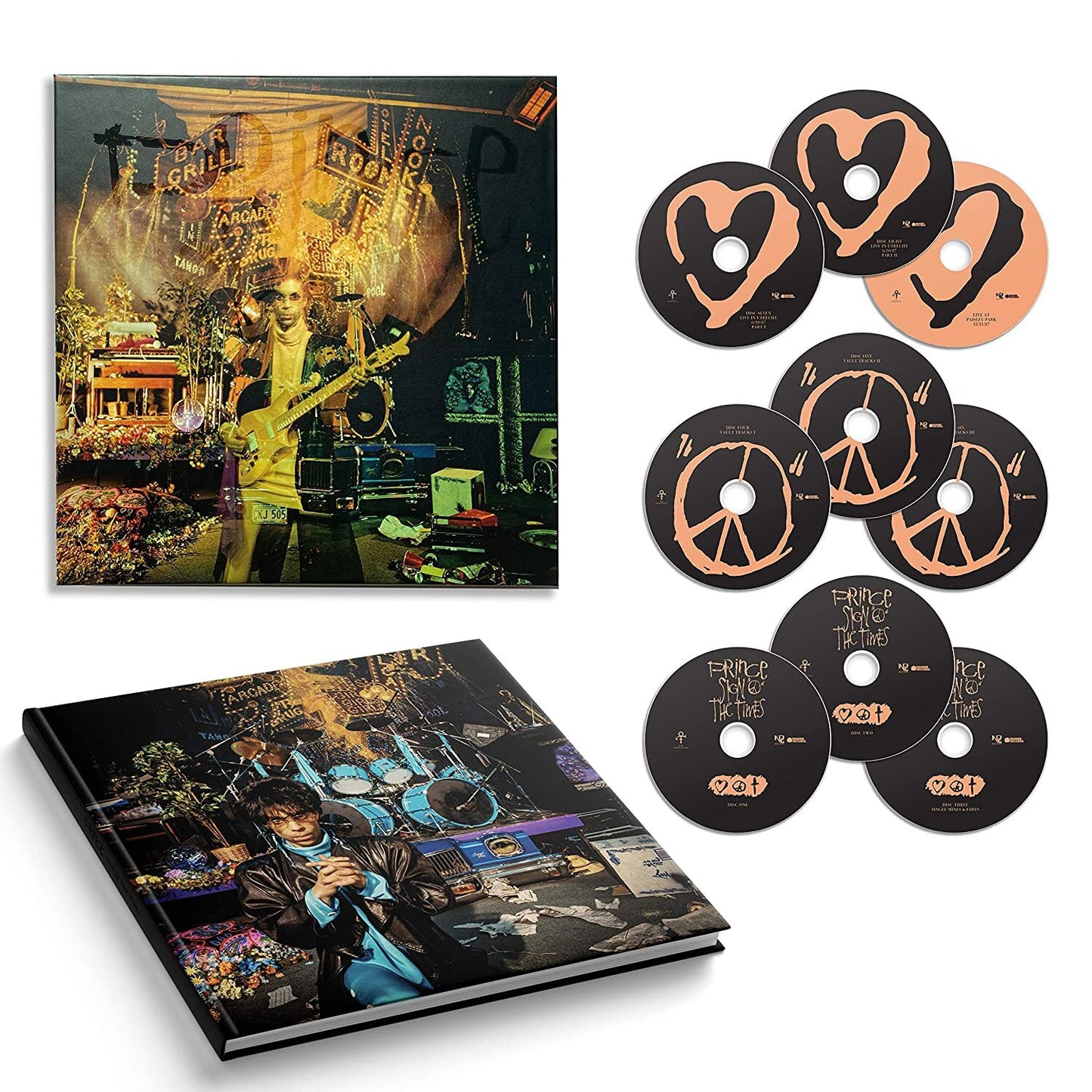 PRINCE - SIG O' THE TIMES (Super Deluxe izdevums 8 CD + DVD kastes komplekts), JAUNS / AIZZĪMOGOTS