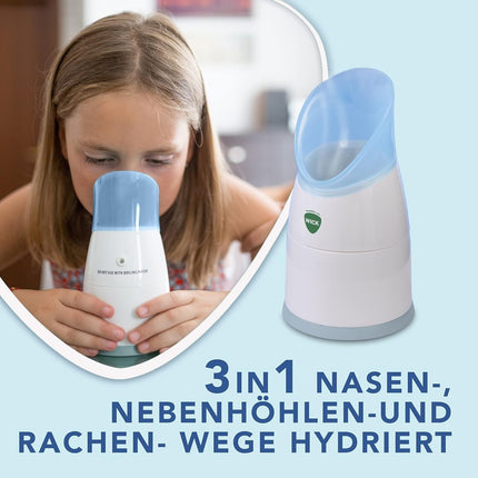 WICK Dampf-Inhalator W1300, manuell, mit 2 Vapopads, neu&ovp