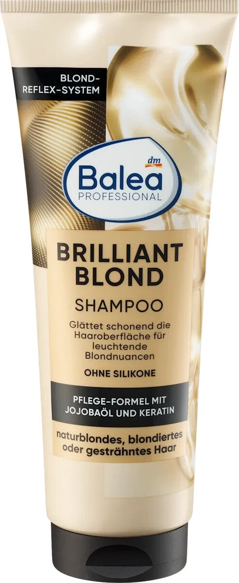 Balea PROFESSIONAL šampūns, briljantblonda, 250 ml, jauns un efektīvs