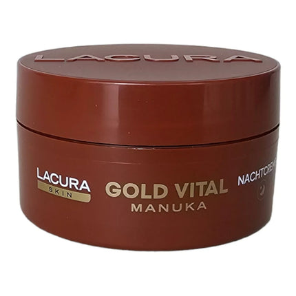 Lacura Gold Vital ar Manuka medu, nakts krēms, pret ādas nokarenumu, 50ml, jauns