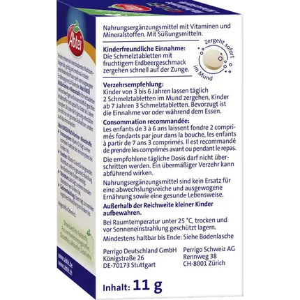 Abtei Kinder Multivitamine+Mineralstoffe, Schmelztabletten, 1x75 Stück, neu&ovp