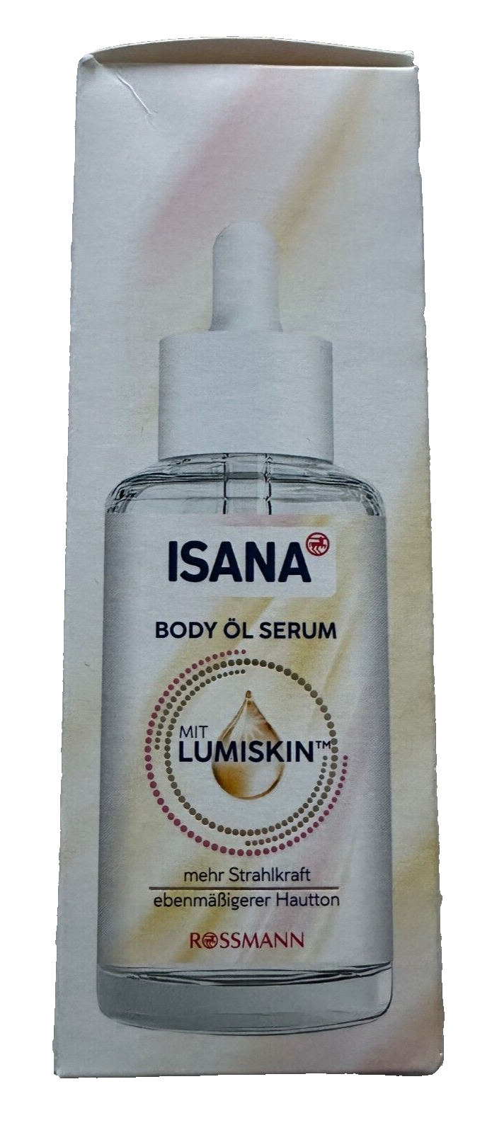 Isana Body Öl Serum mit Lumiskin, 1x90 ml, neu&ovp